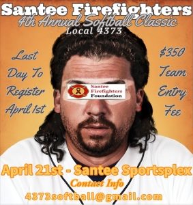 SANTEE FIREFIGHTER’S SOFTBALL CLASSIC @ Santee Sportplex | Santee | California | United States